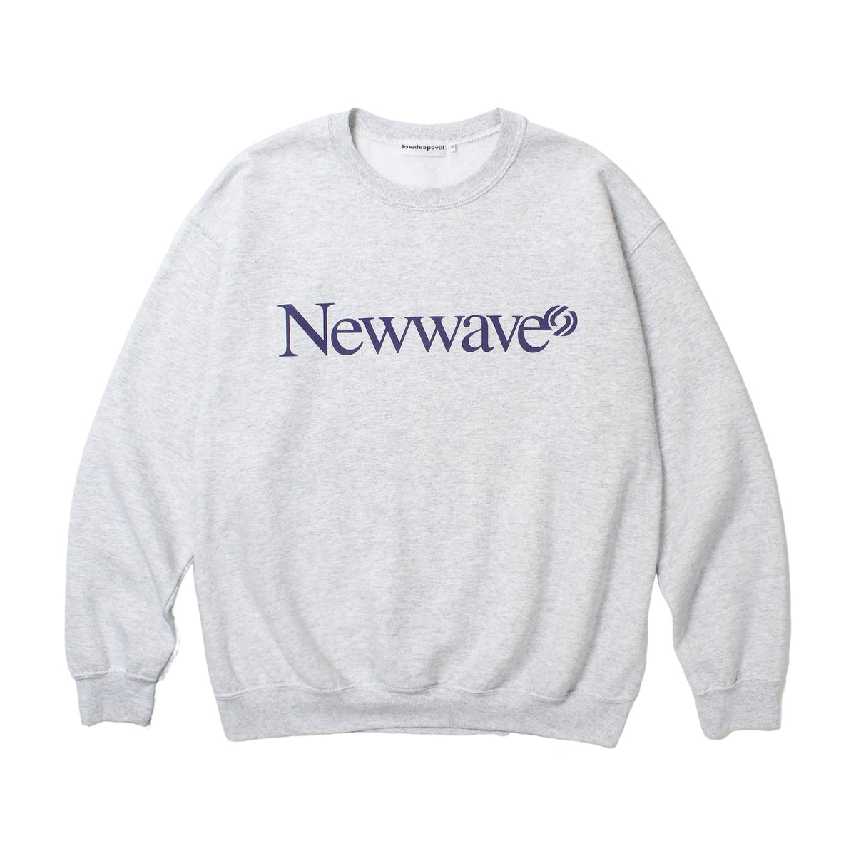 CABARET POVAL】NEWWAVE CREWNECK / ASH – Butterfly Clutch