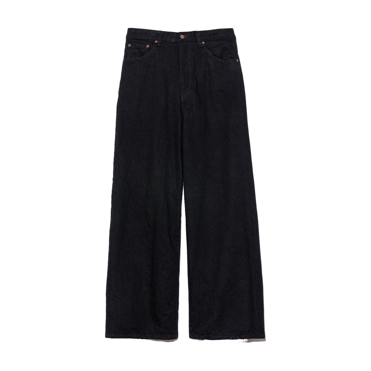 UNUSED】UW1158 13OZ WIDE DENIM PANTS / BLACK – Butterfly Clutch