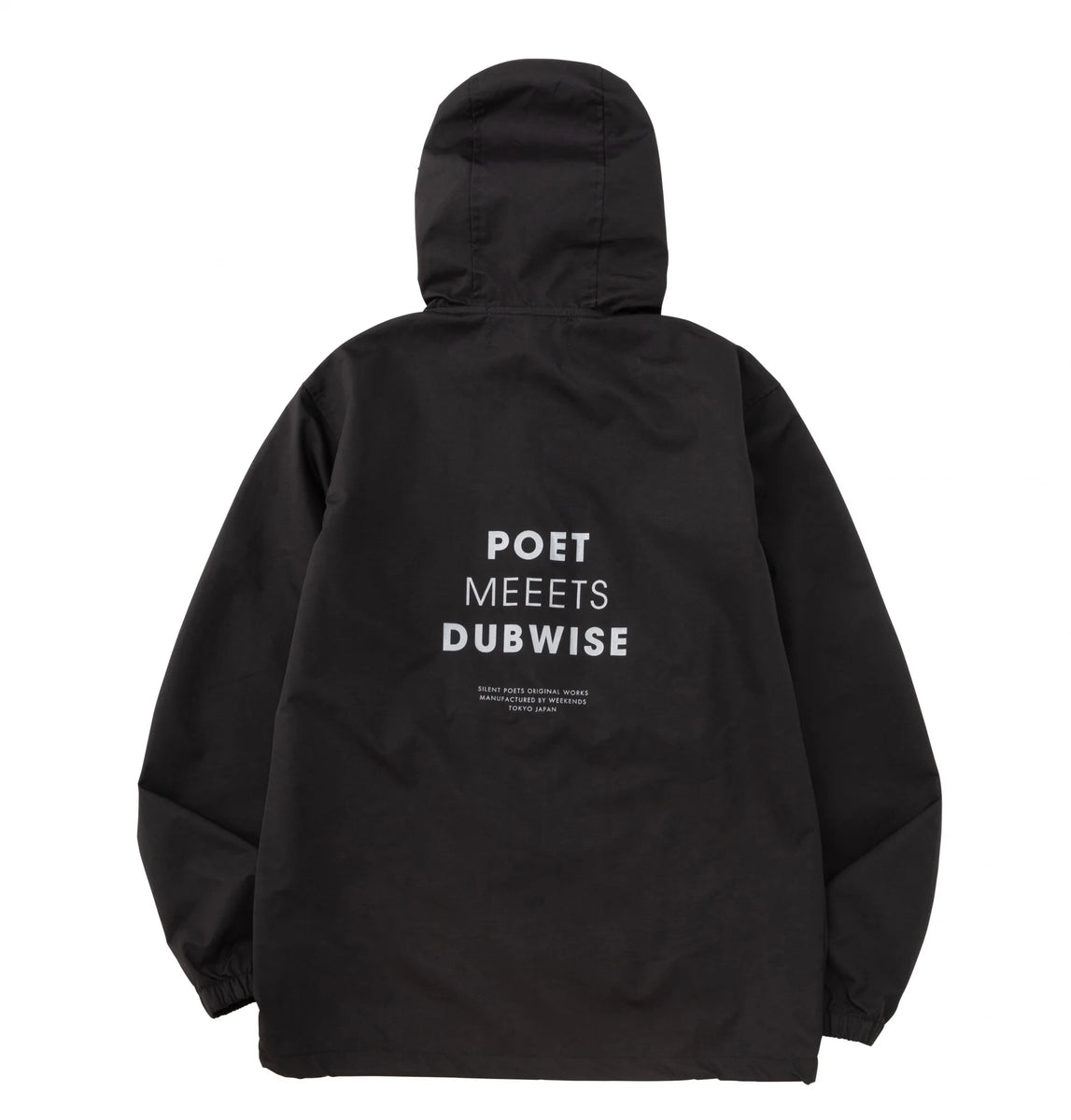 ポエットミーツダブワイズ ロゴアノラックフーディ L ポエットミーツダブワイズ ロゴアノラックフーディ L