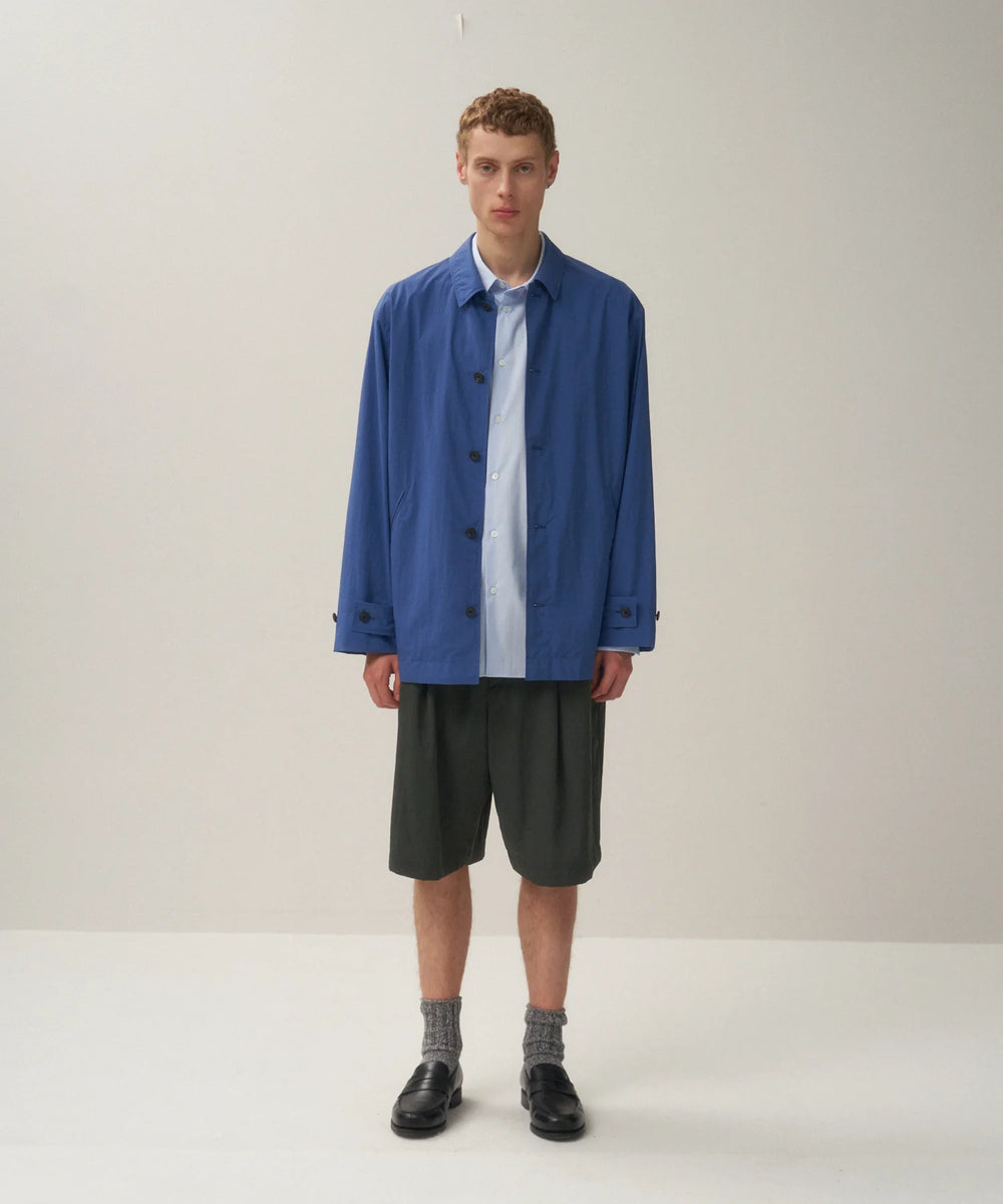 ATON】TRAVEL NYLON COVERALL / BLUE – Butterfly Clutch