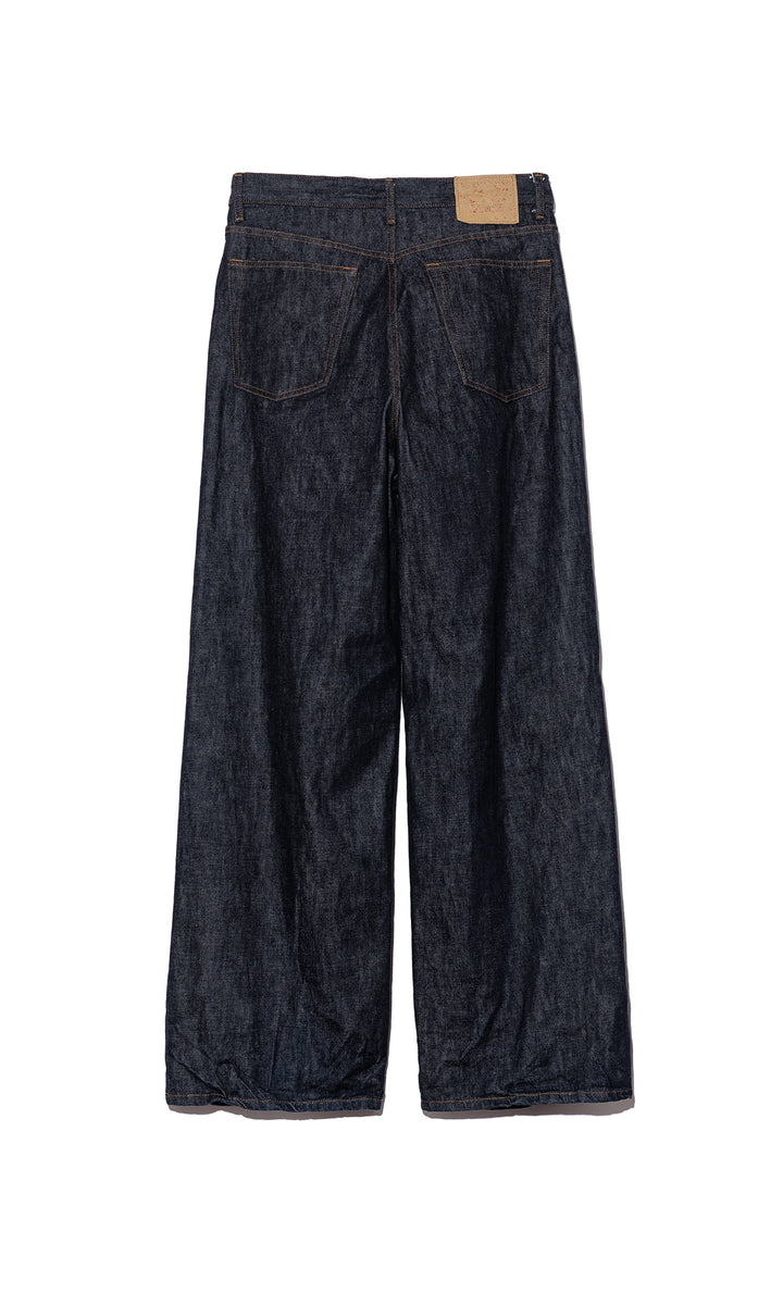UNUSED】UW1158 13OZ WIDE DENIM PANTS / INDIGO – Butterfly Clutch