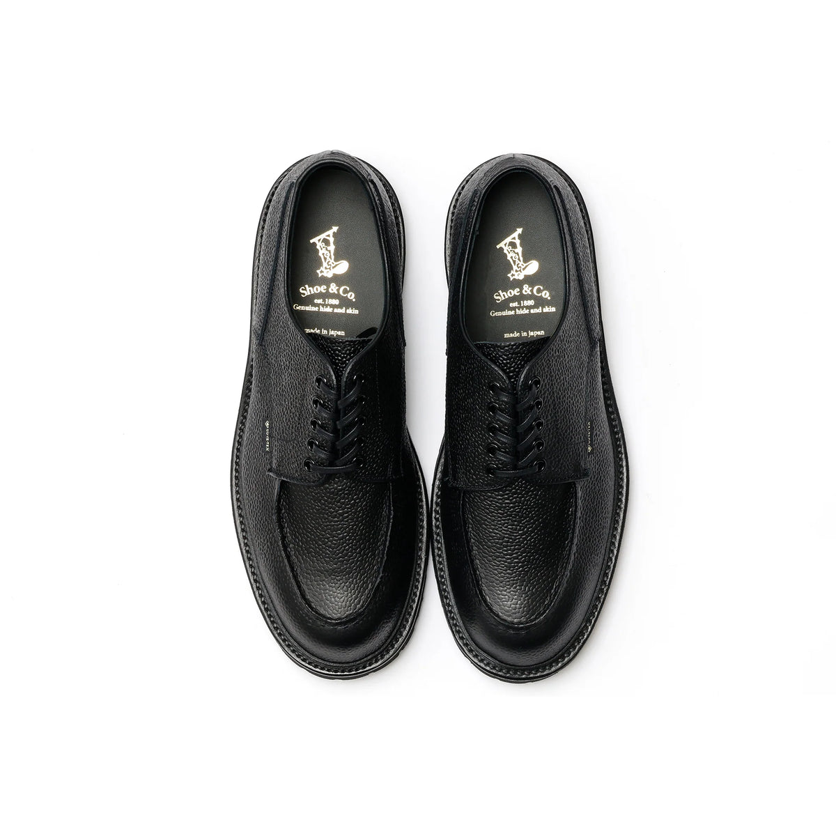 REGAL Shoe & Co.】U-tip-GTX / BLACK EMBOSSED – Butterfly Clutch