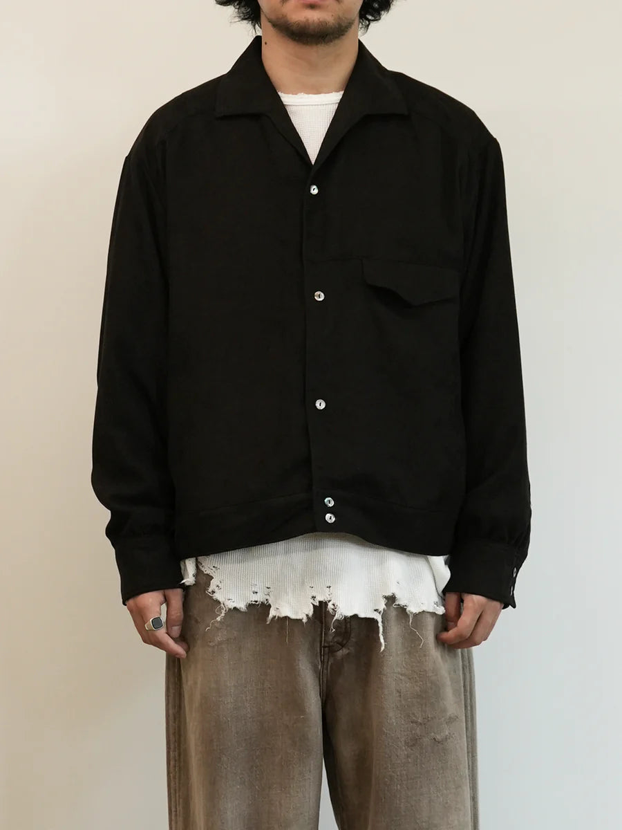 SU スー　ウールシャツジャケットstein COMOLI ANCELLM SU スー ウールシャツジャケットstein COMOLI ANCELLM SU スー ウール