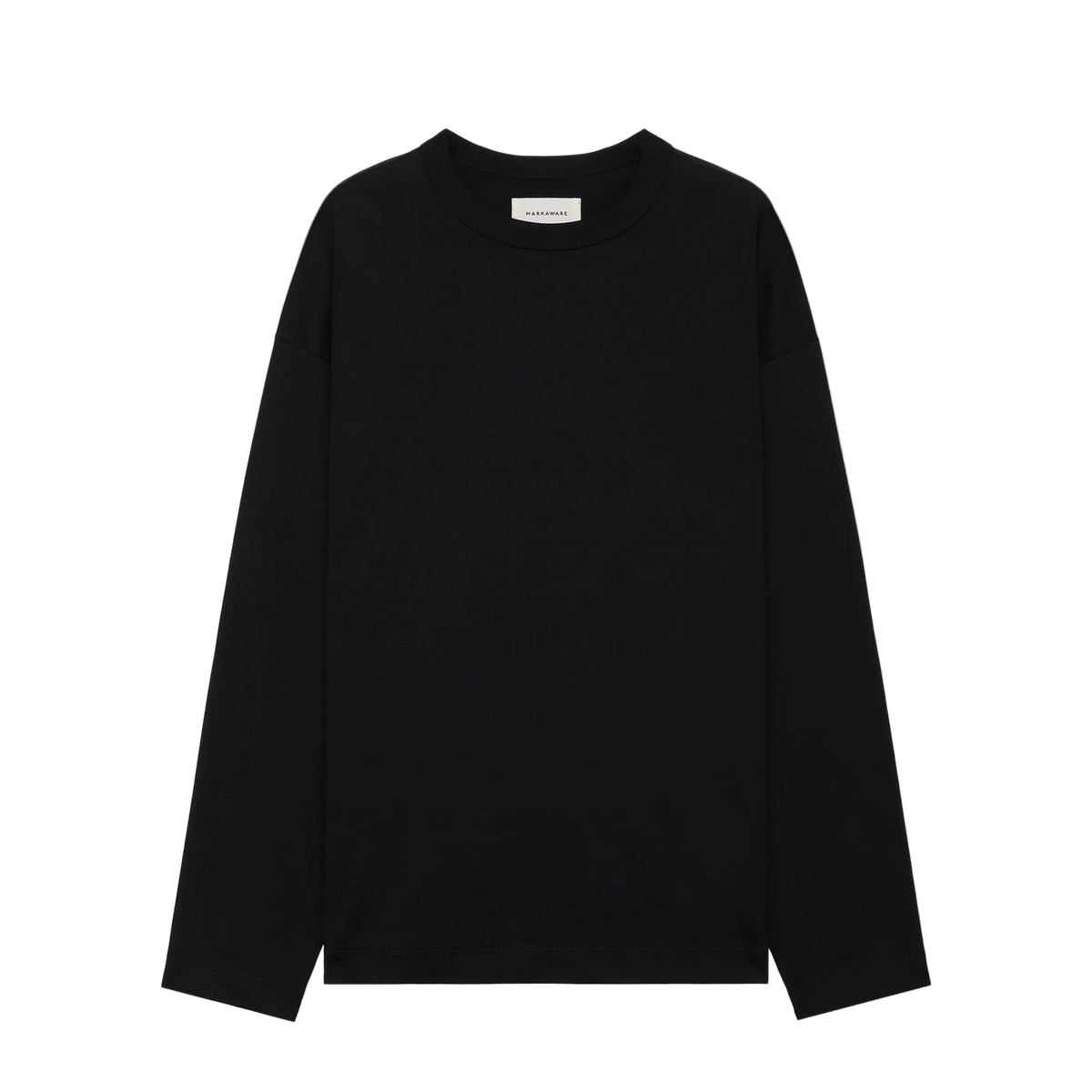 MARKAWARE】ORGANIC GIZA 60/3 SURVIVAL KNIT COMFORT FIT L/S TEE