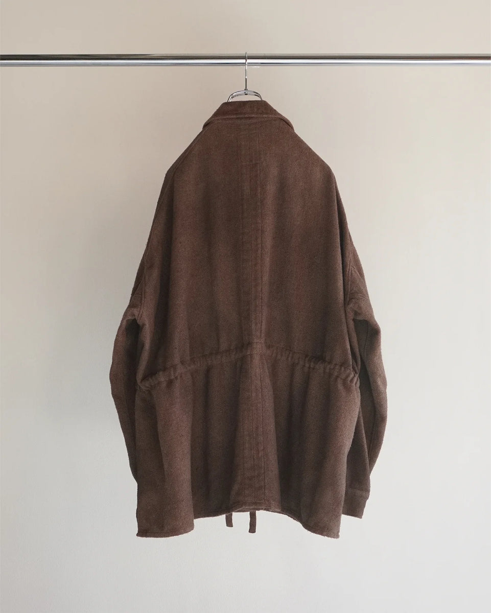 ANCELLM アンセルム PILLING SHIRTS JACKET ブラウン 9ceeiZA1tbP3.jpg?width=768