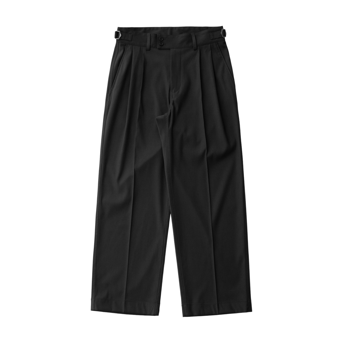 ANOTHER OFFICE】SANTIAGO SLACKS / BLACK – Butterfly Clutch