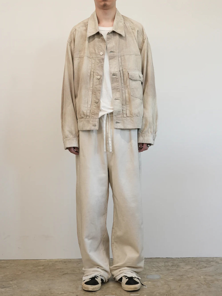 ancellm CORDED VELVETEEN JACKET