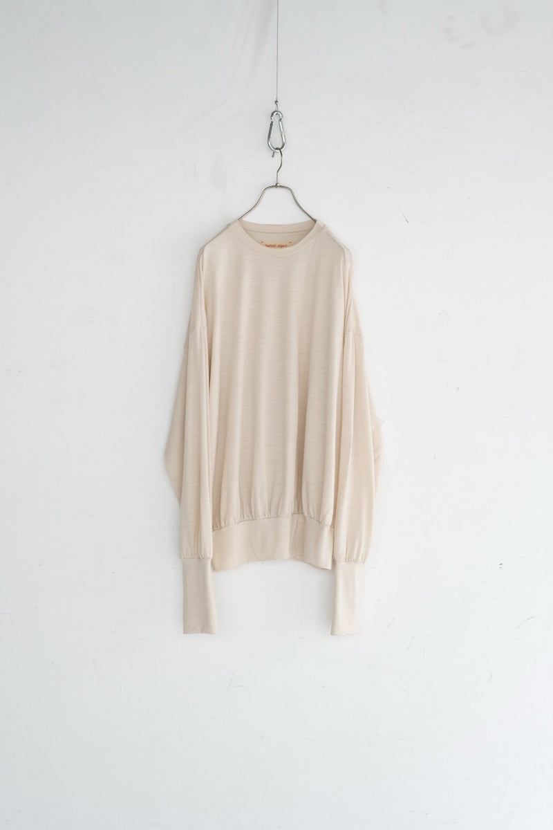 barbell object】sw bo top / ecru – Butterfly Clutch