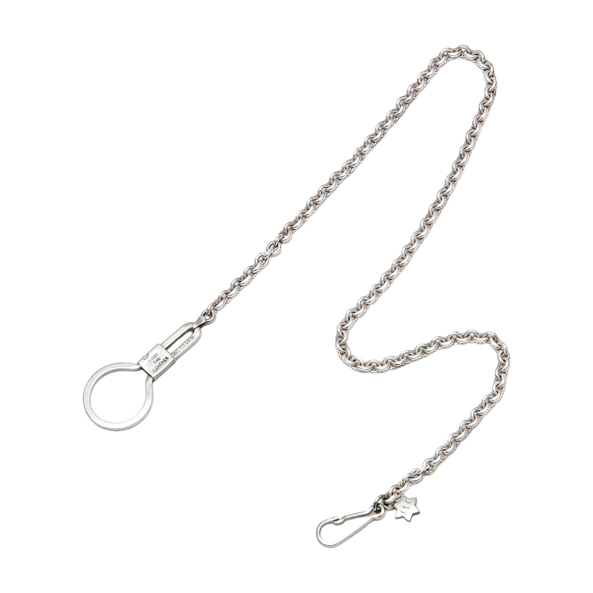 foot the coacher】WALLET CHAIN / SILVER – Butterfly Clutch foot the coacher】WALLET CHAIN / SILVER – Butterfly Clutch