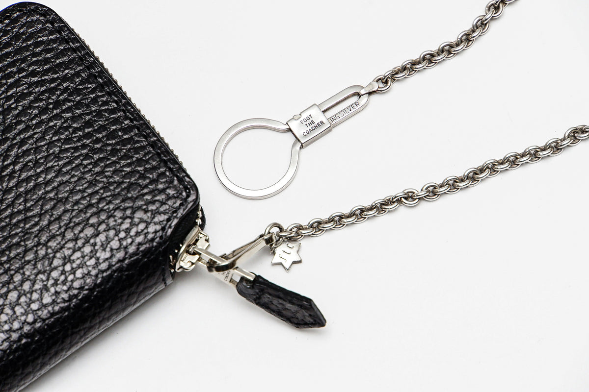 foot the coacher】WALLET CHAIN / SILVER – Butterfly Clutch