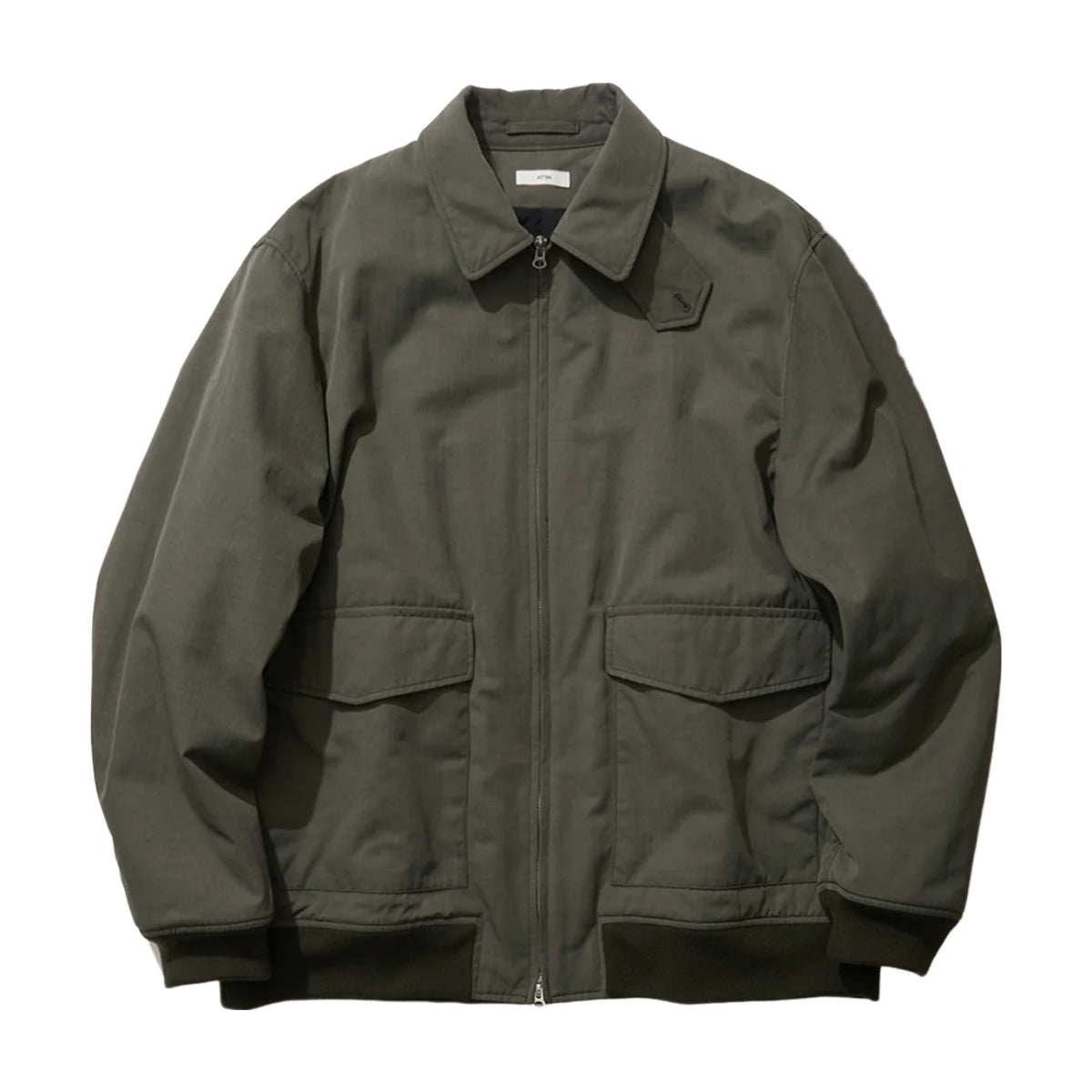 ATON】HEAVY TWISTED NYLON FLIGHT JAKCET / KHAKI – Butterfly