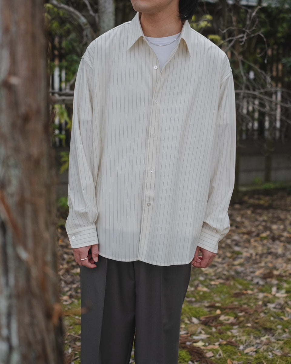 あ*き様 KANEMASA 46G Silk Blend Ideal L/S S KANEMASA PHIL.】46G SILK BLEND IDEAL L/S SHIRT Ex / WHITE / BLACK
