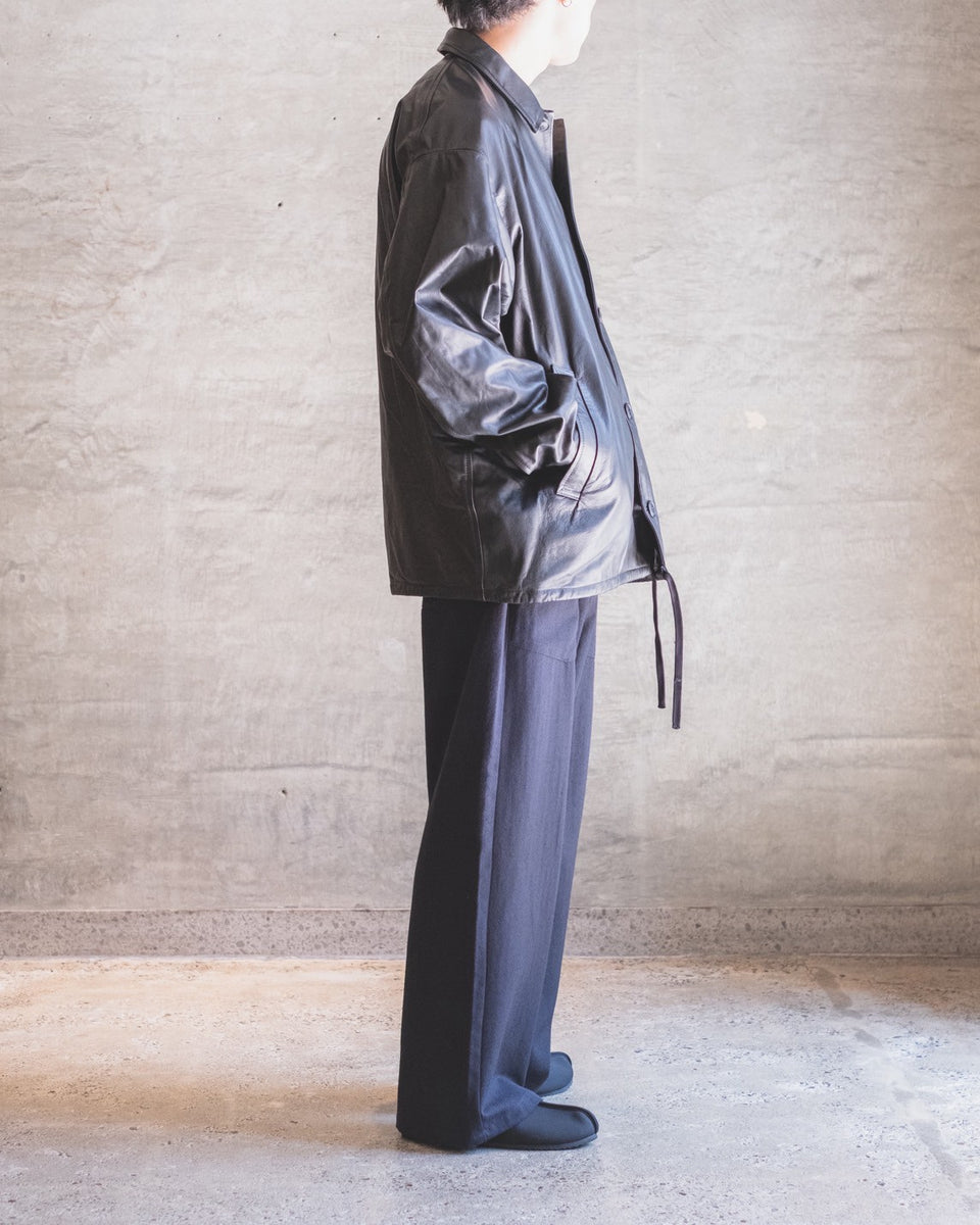 YOKO SAKAMOTO】COACH JACKET / BLACK – Butterfly Clutch