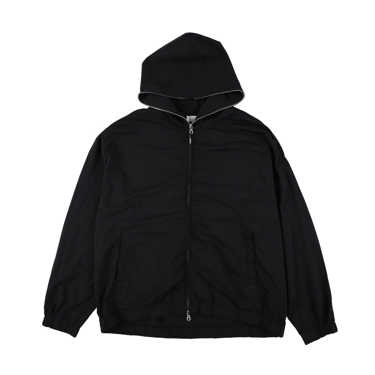 KANEMASA PHIL.】36G Nylon Hoodie / BLACK DYE – Butterfly Clutch