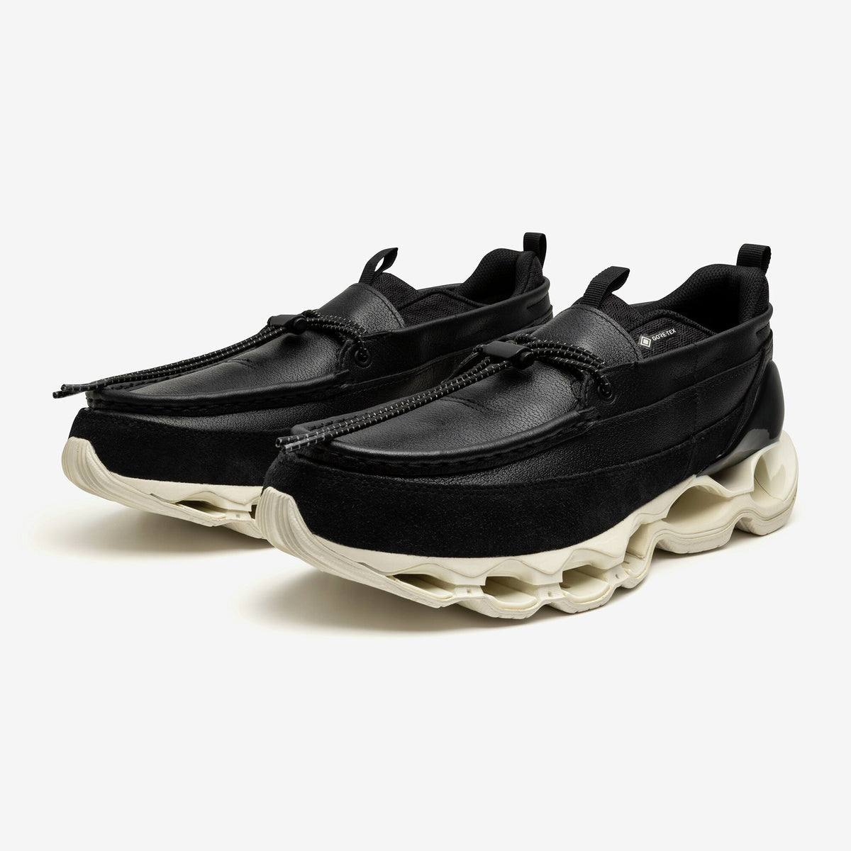 MIZUNO】WAVE PROPHECY MOC GTX / BLACK x OFF WHITE – Butterfly Clutch