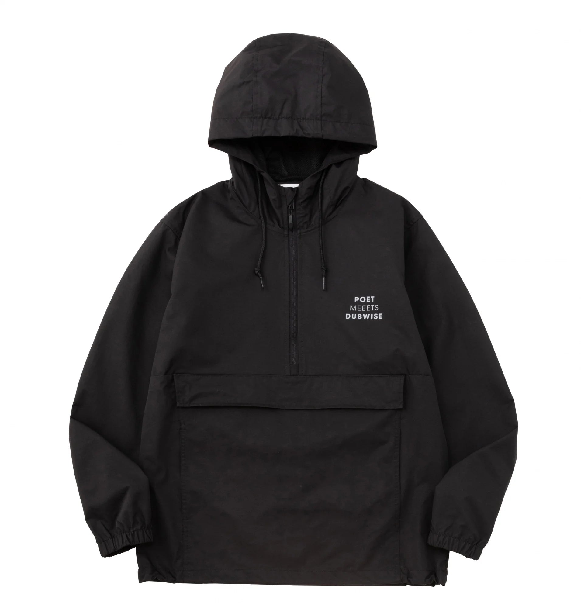 POET MEETS DUBWISE】PMD LOGO OP Anorak Parka / BLACK