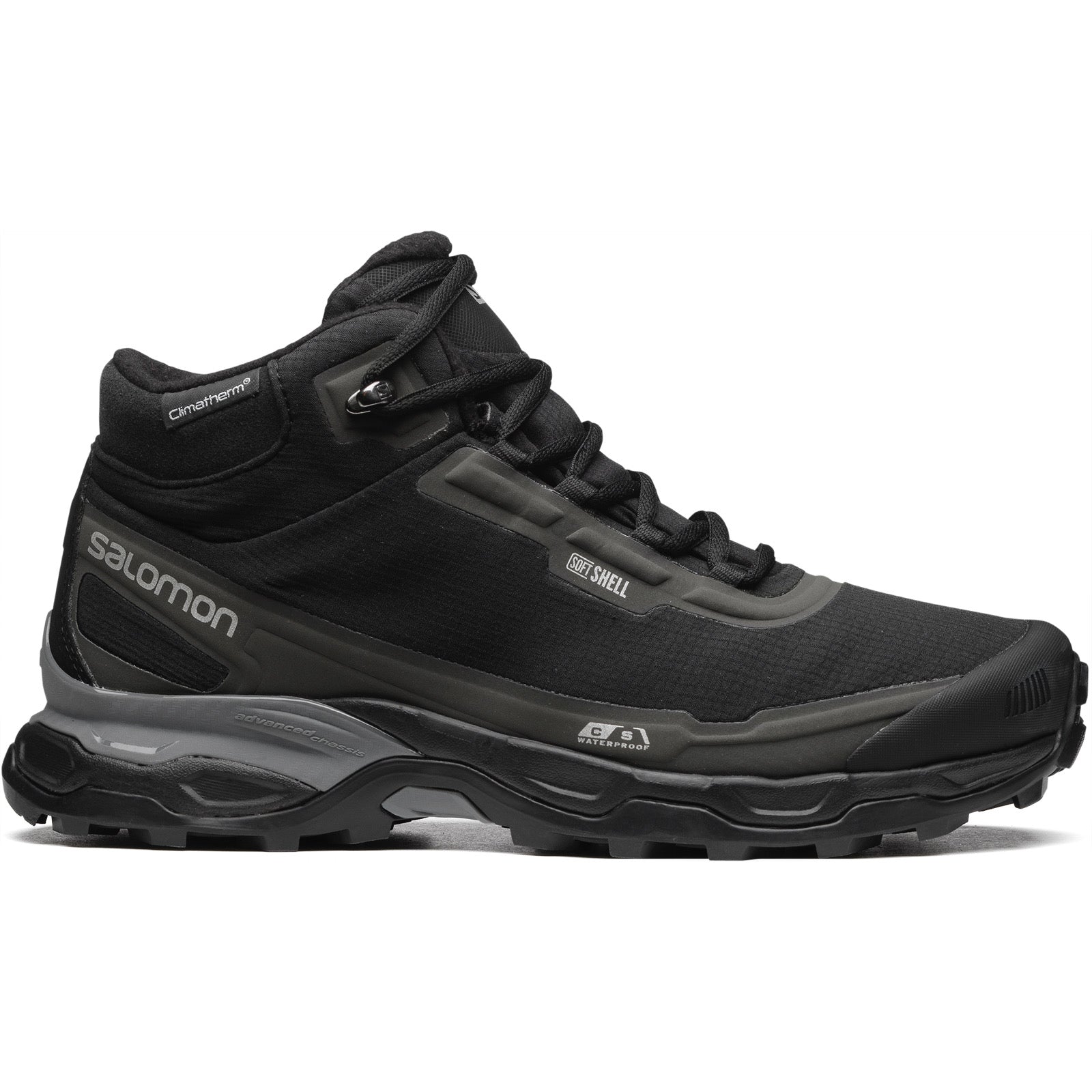 [サロモン] SHELTER CSWP - BLACK スニーカー☆ SALOMON SHELTER CSWP Black/Magnet/QuSh（サロモン シェルター