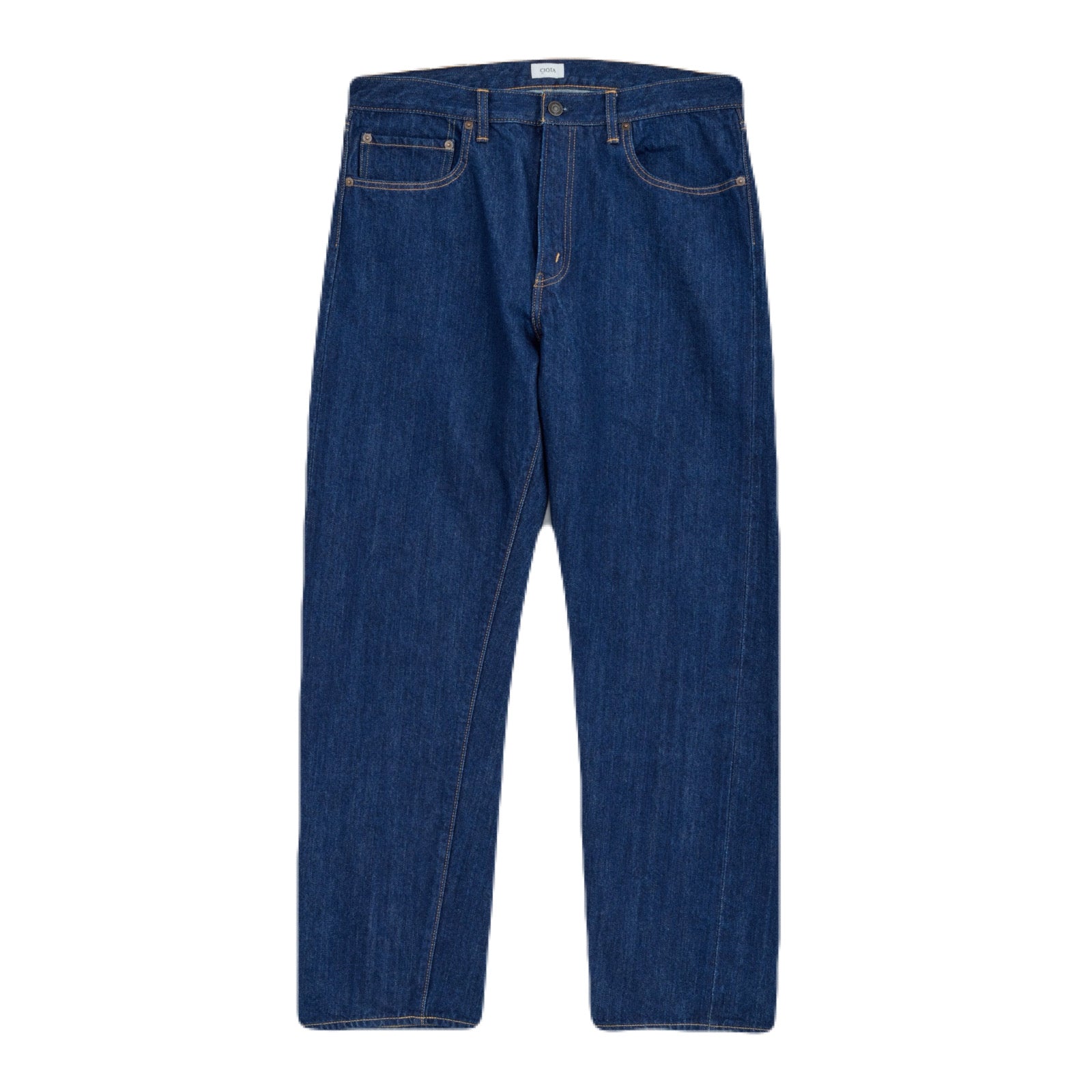 CIOTA】New Tapered 5 Pocket Pants Navy – Butterfly Clutch