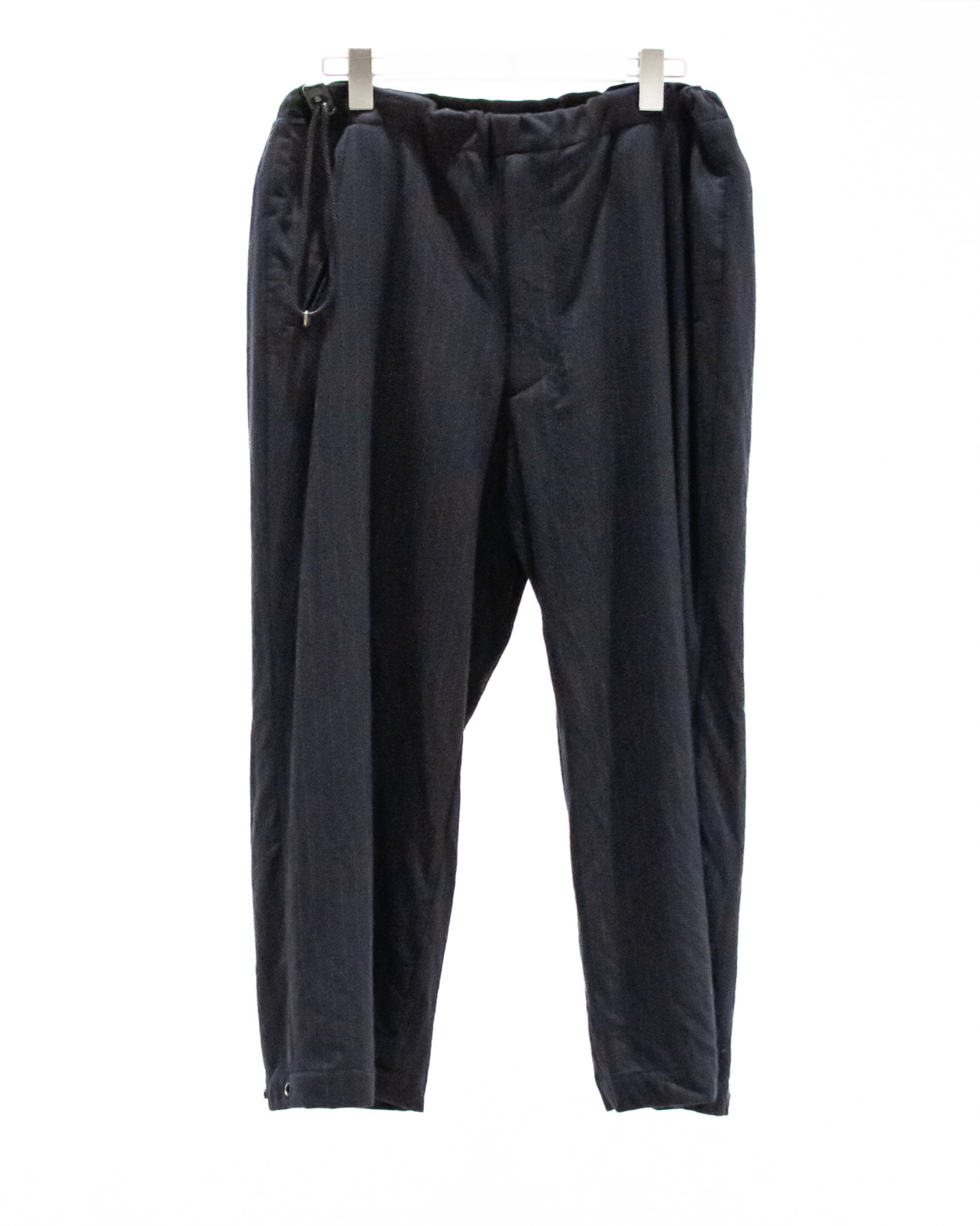 ANTHEM A】FLANNEL STRIPE NO-BRAINER PANTS / NAVY STRIPE