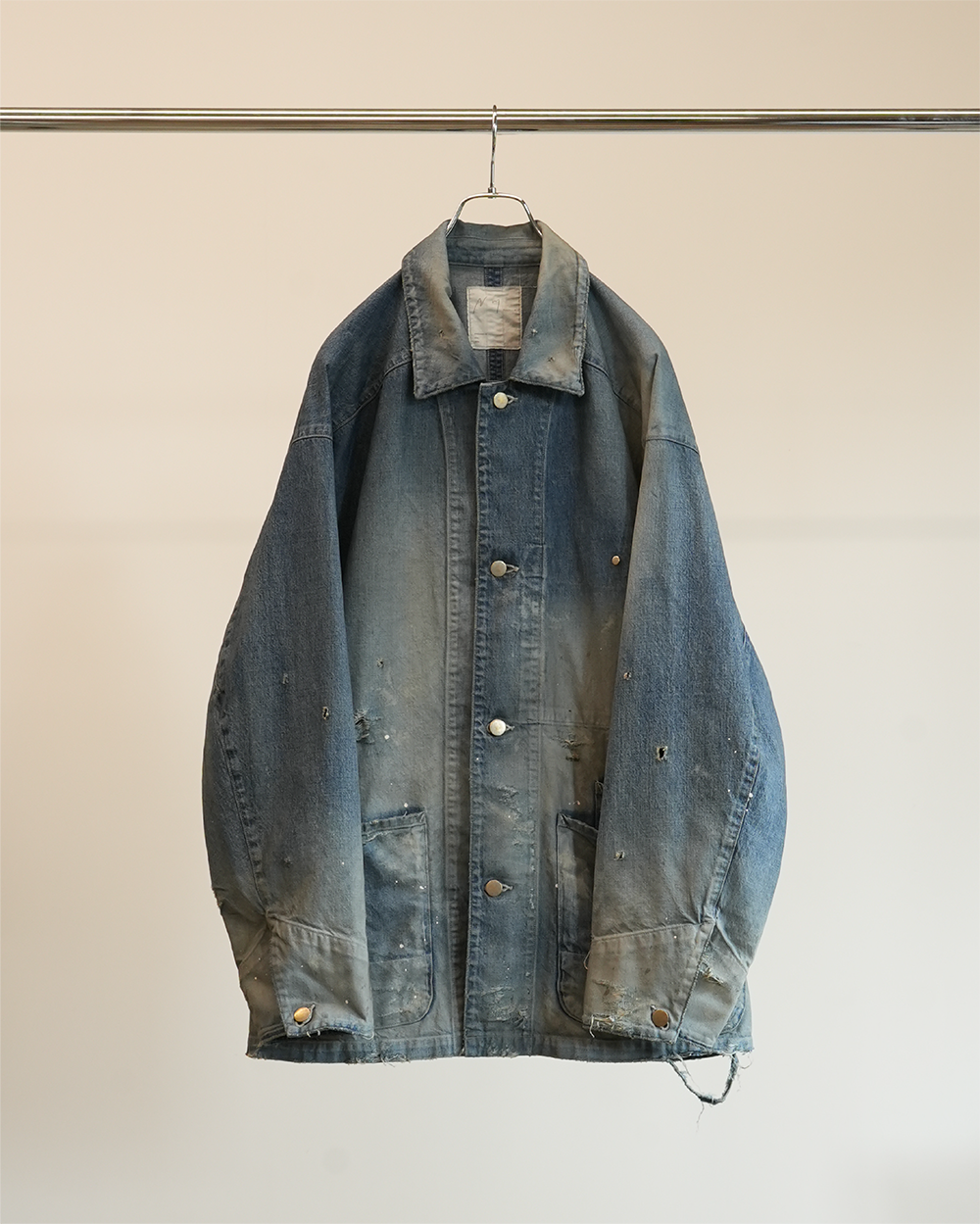 ANCELLM】DENIM COVERALL / INDIGO – Butterfly Clutch