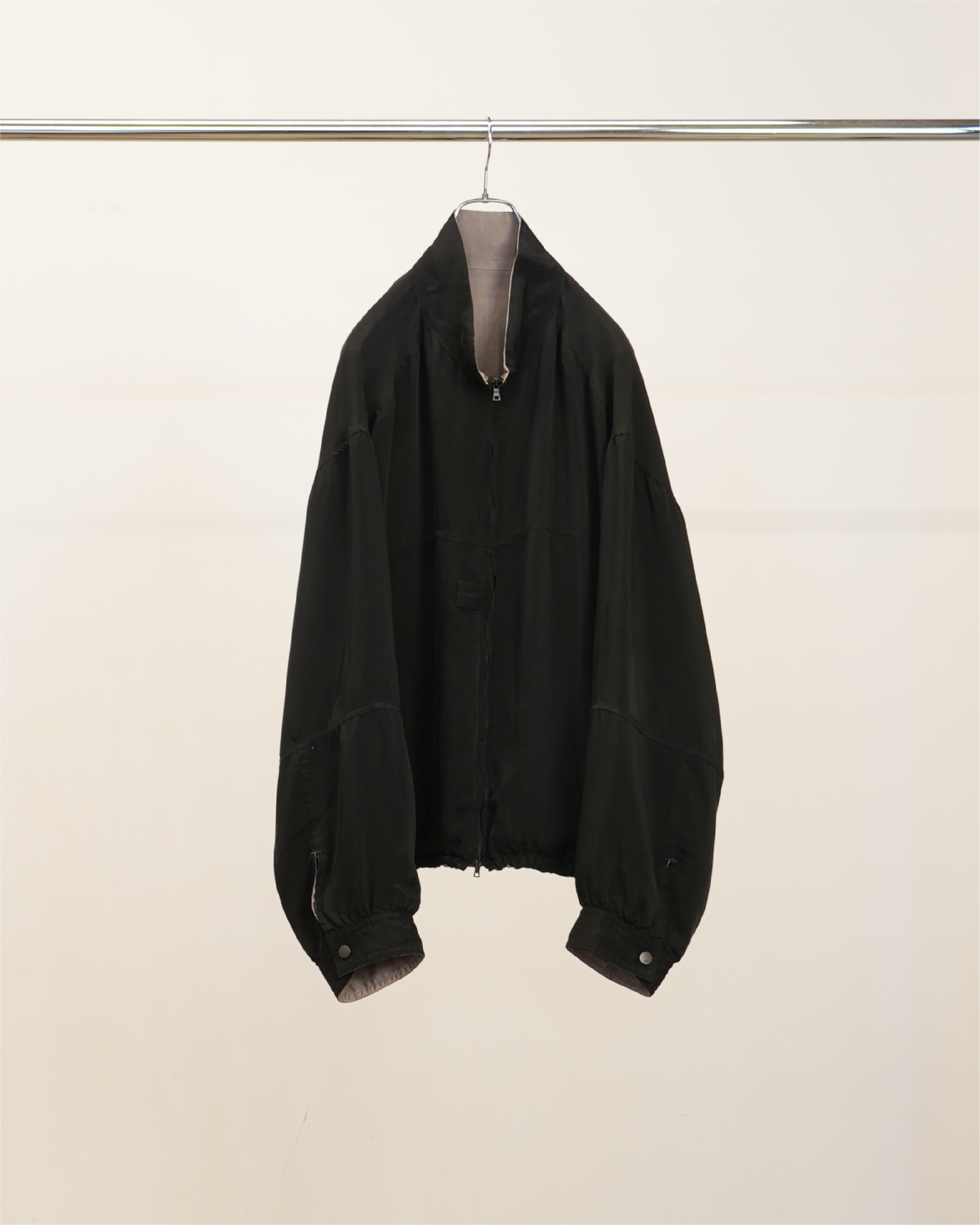 ANCELLM】CUPRO REVERSIBLE JACKET / BLACK – Butterfly Clutch