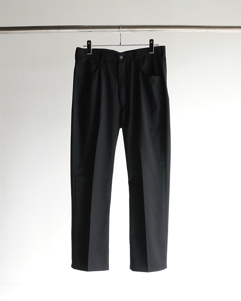スラックス ANCELLM W/P STRAIGHT PANTS(BLACK) ANCELLM】W/P STRAIGHT PANTS / BLACK – Butterfly Clutch