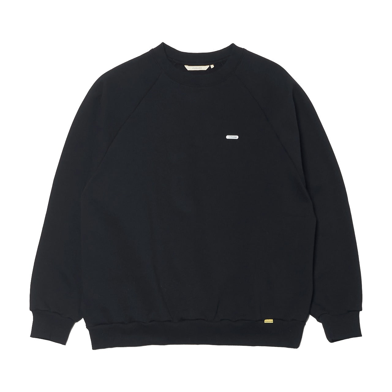 トップス FARAH POTTING LOGO CREWNECK SWEATSHIRT FARAH】POTTING LOGO CREWNECK SWEATSHIRT / BLACK – Butterfly Clutch