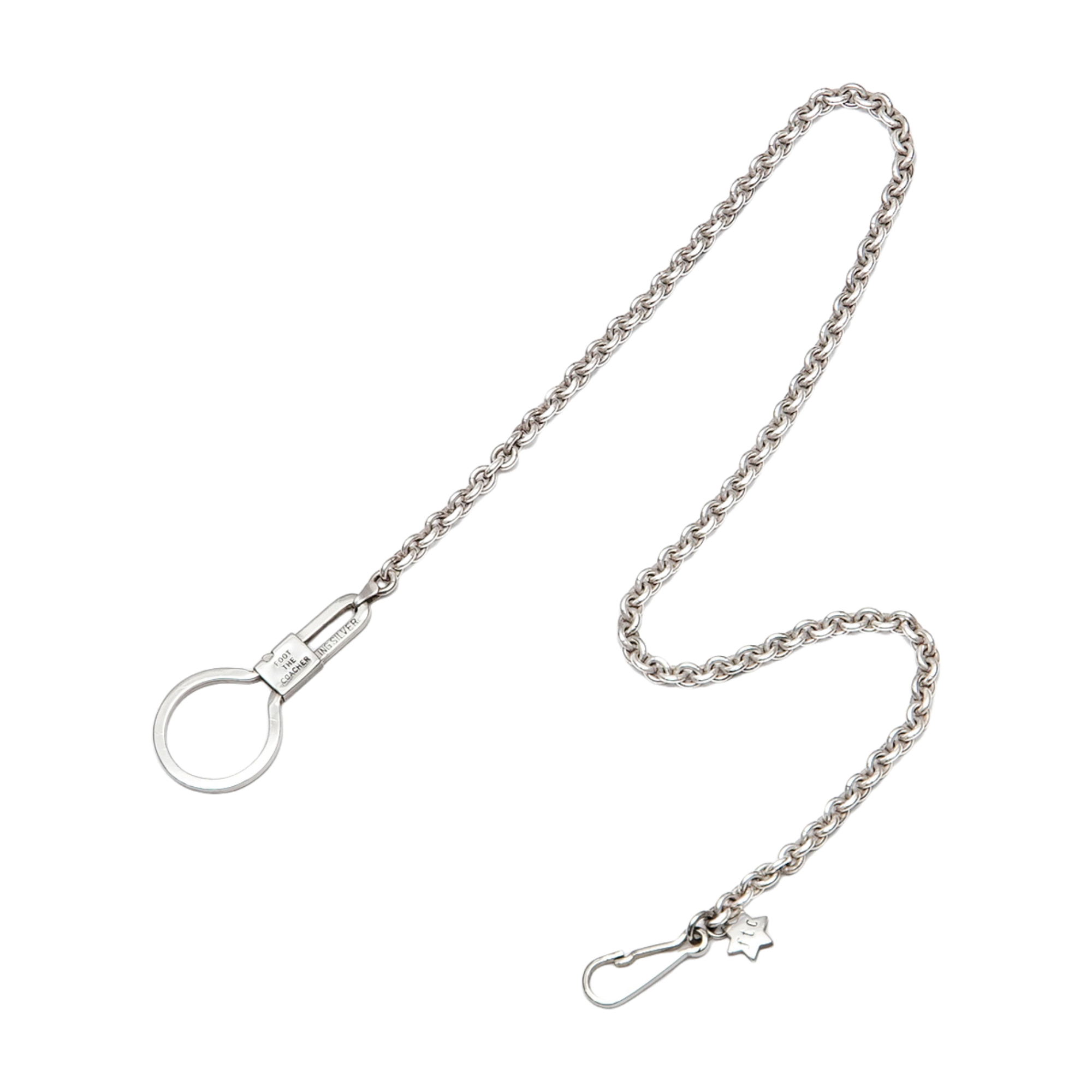foot the coacher】WALLET CHAIN / SILVER – Butterfly Clutch foot the coacher】WALLET CHAIN / SILVER – Butterfly Clutch