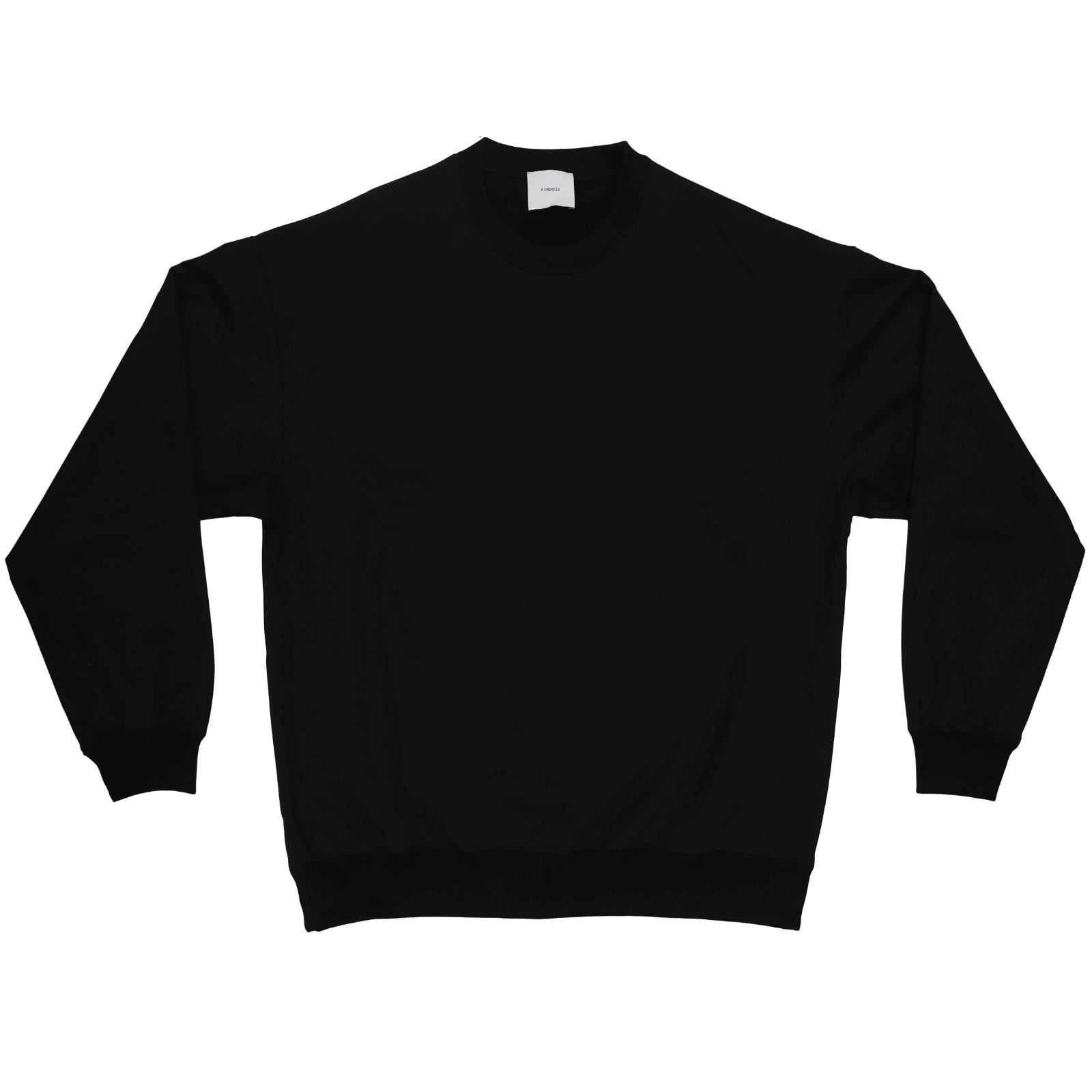 KANEMASA PHIL.】36G Super Fine Gauge Pullover BLACK