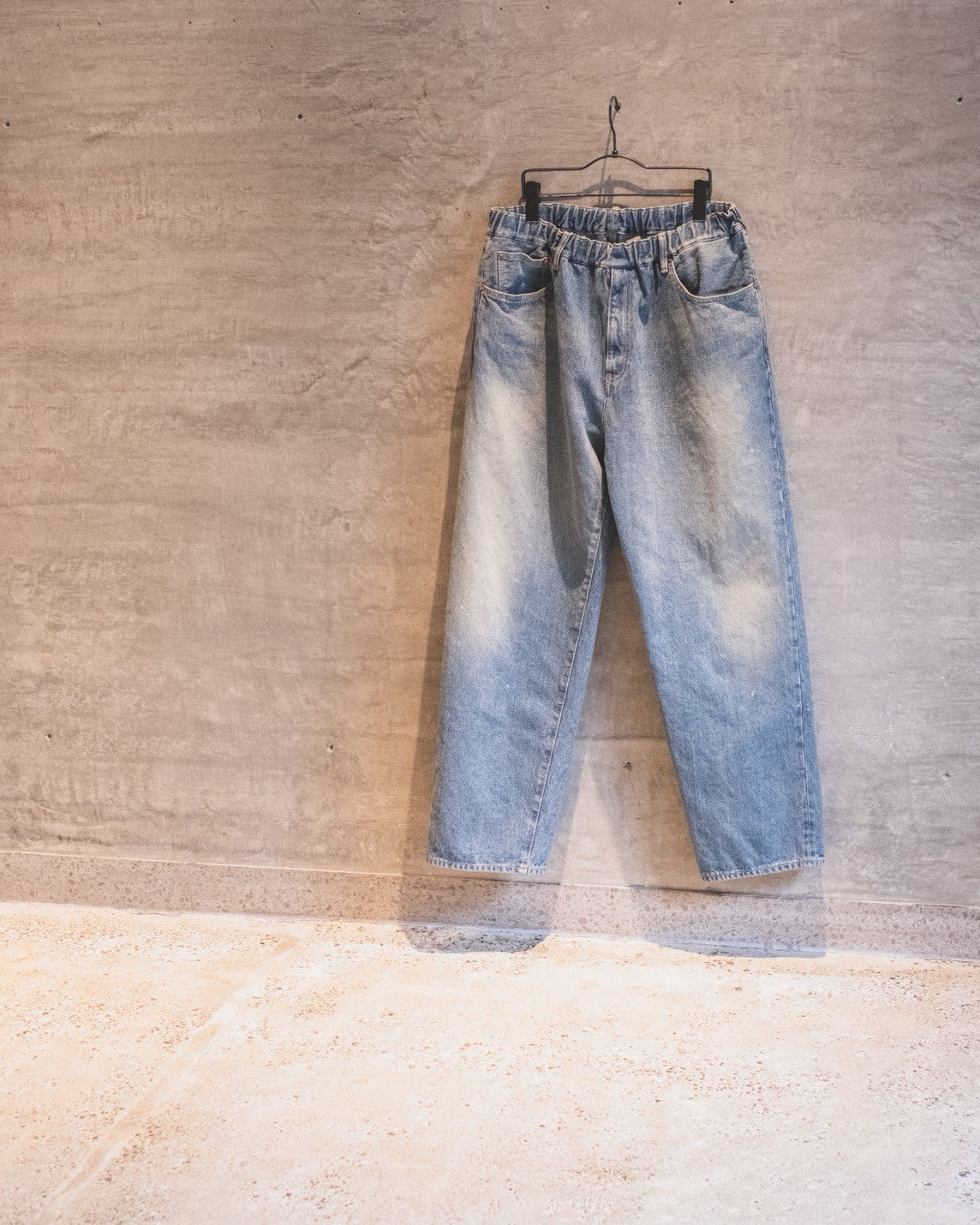 YOKO SAKAMOTO】5POCKET EASY PANTS / FADE INDIGO – Butterfly Clutch