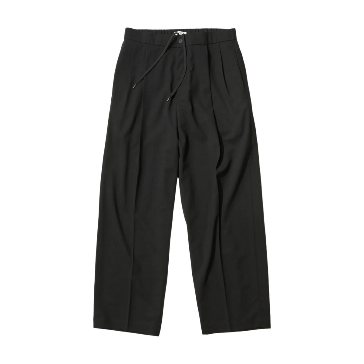Danton Women's Lightweight Twill 2tuck Easy Pants - Black main image 0