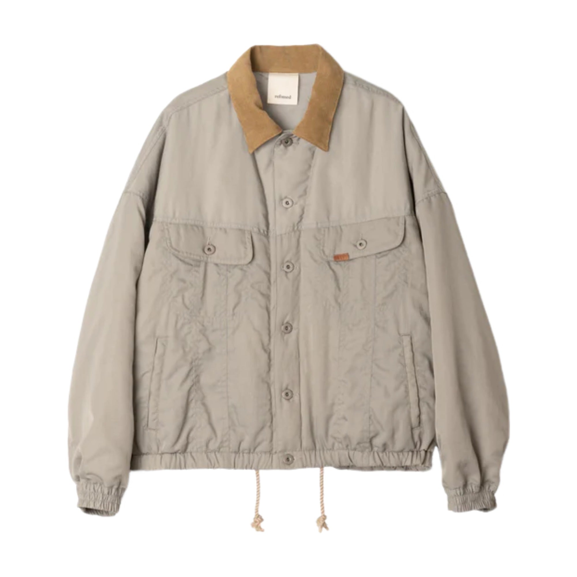 refomed】DOKA NYLON JACKET / GRAY – Butterfly Clutch