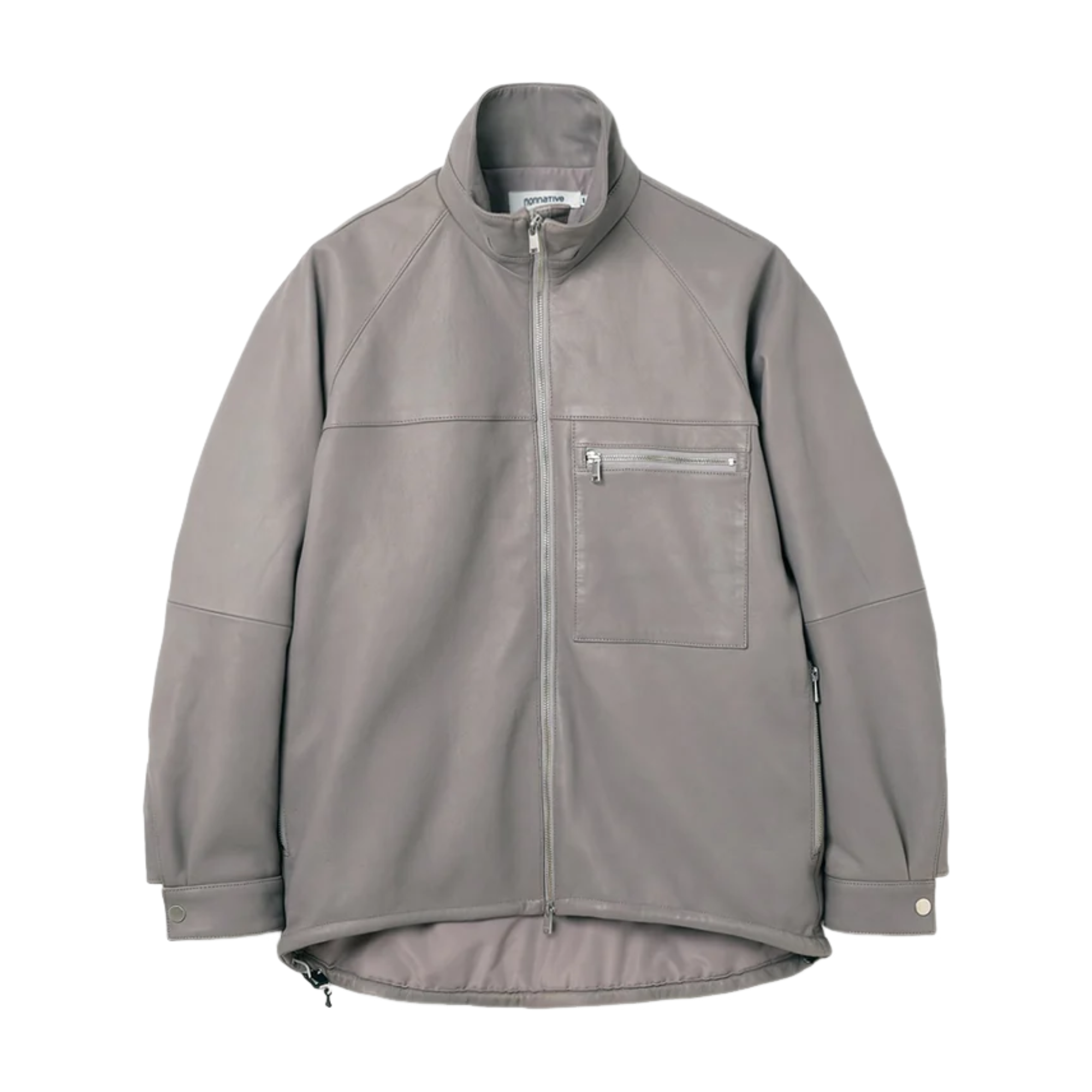 nonnative】HIKER FULL ZIP JACKET SHEEP LEATHER WITH WINDSTOPPER nonnative】HIKER FULL ZIP JACKET SHEEP LEATHER WITH WINDSTOPPER